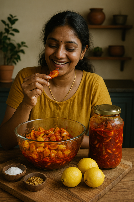 Lemon Pickle recipe without Oil