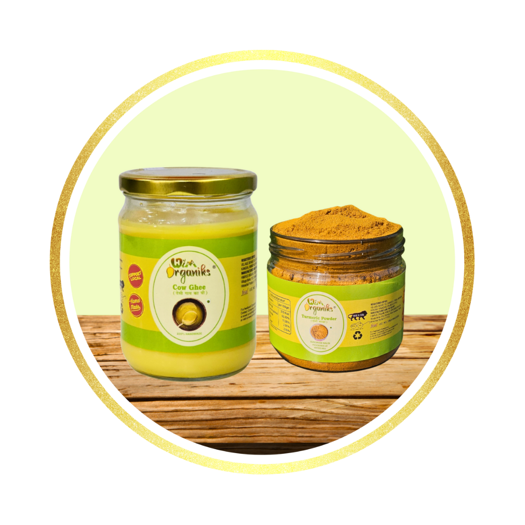 Combo Ghee & Turmeric Powder
