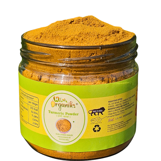 Himrus Organics Turmeric Powder | High Curcumin (7%+) | Natural & Pure | 500g